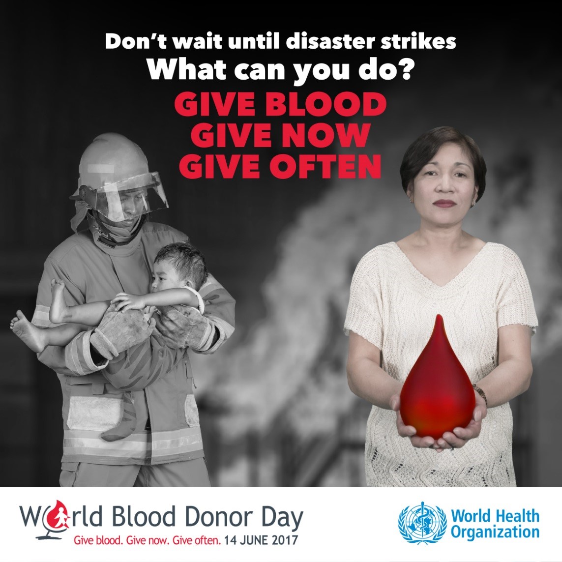 día mundial del donante de sangre asiático