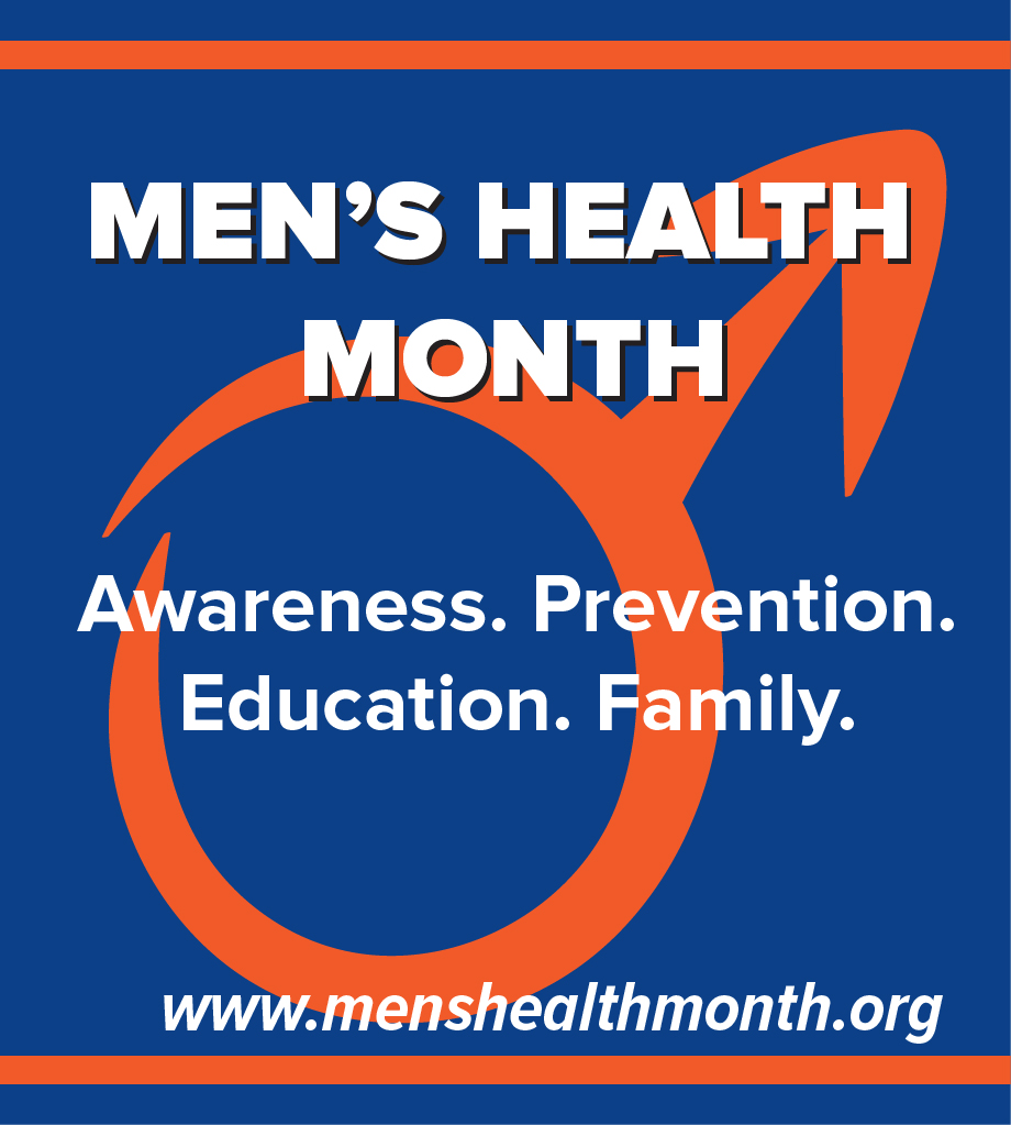 mens health month logo GNR Public Health