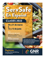 Ícono del folleto de clases de español de ServSafe