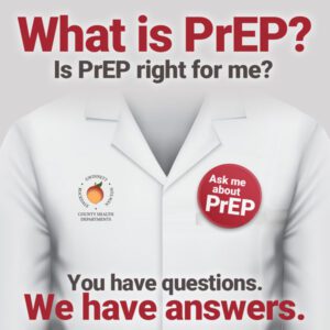 The Health Department has answers to your questions about PrEP for HIV prevention