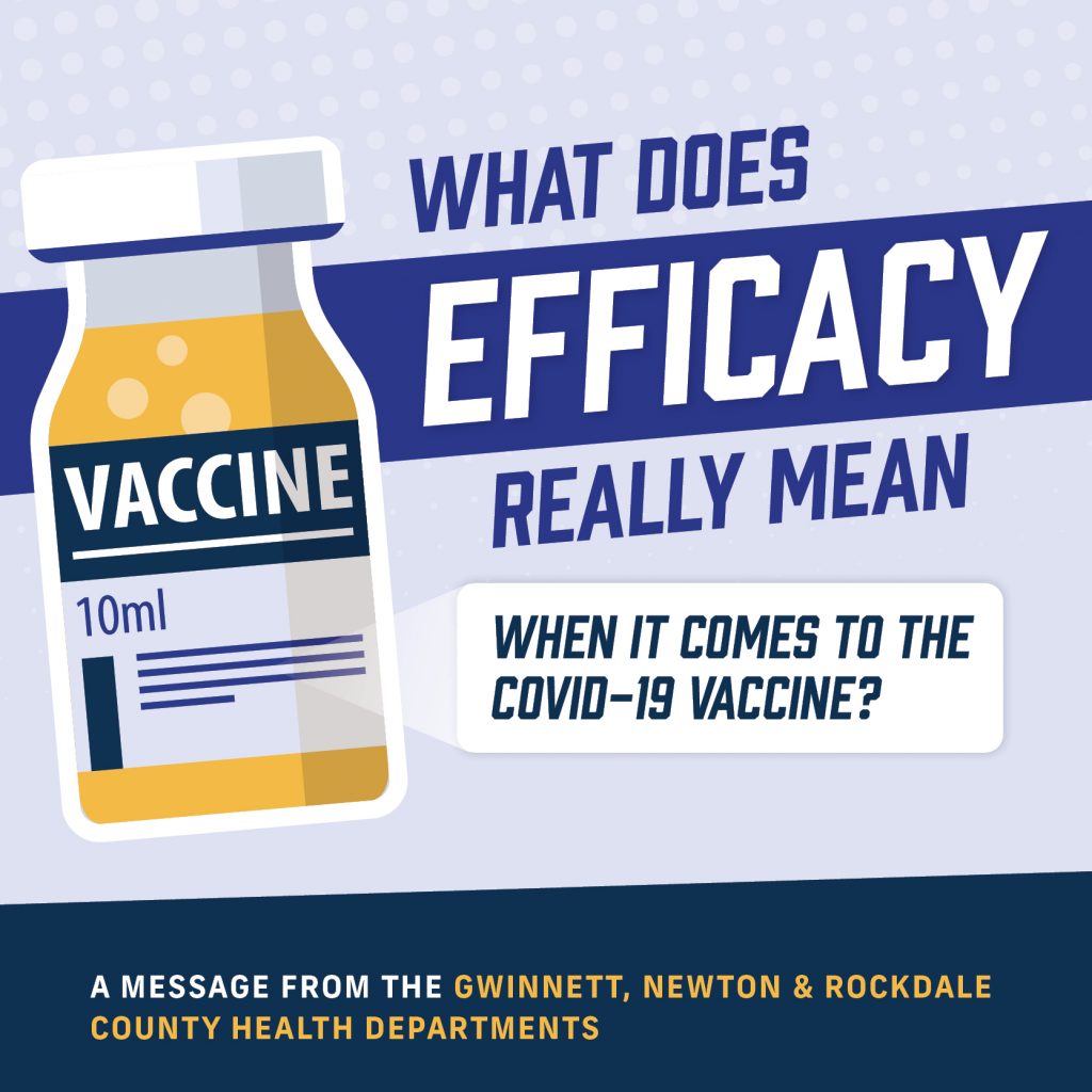 What does efficacy really mean when it comes to the COVID-19 vaccine?