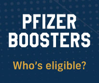 Pfizer boosters - Who's eligible.